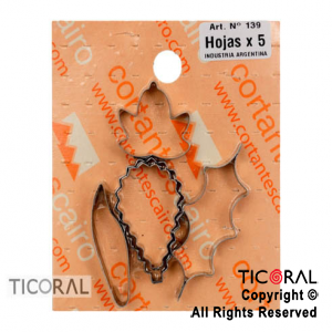 CORTANTE C 139 HOJAS X 5 x 1
